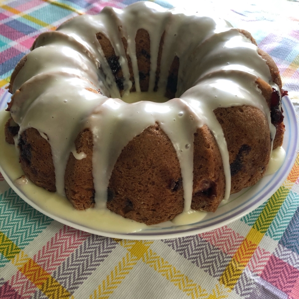 Cranberry Swirl Coffee Cake