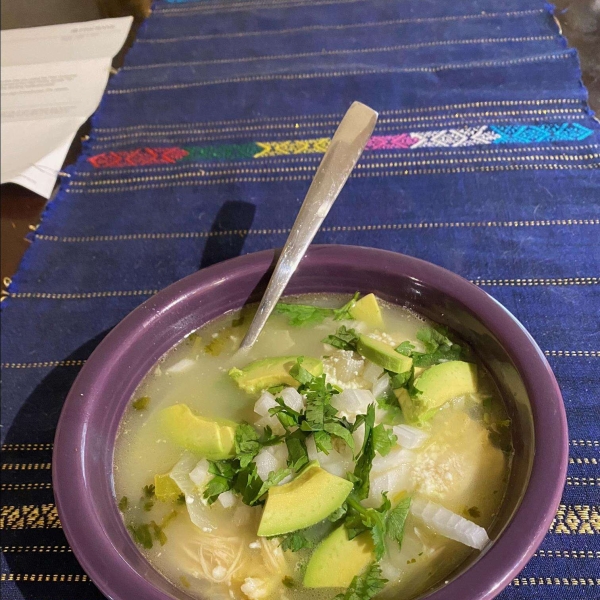 Spicy Lime Avocado Soup