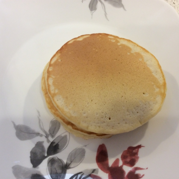 Lemon Ricotta Pancakes with Blueberry Sauce