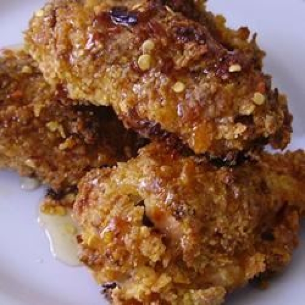 Super Crunch Oven Cooked Honey Dipped Wings