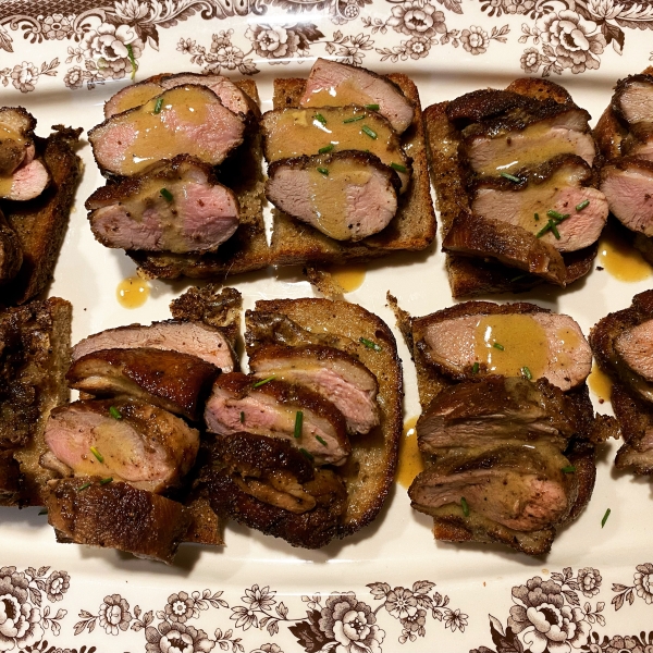 Pastrami-Spiced Duck Breast Reuben