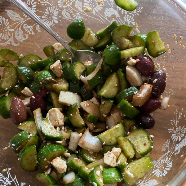 Greek Cucumber Salad