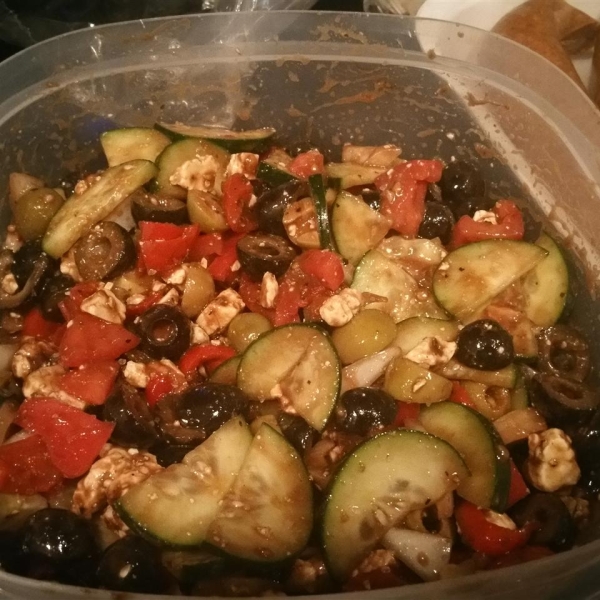 Greek Cucumber Salad