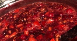 Cranberry Pomegranate Sauce