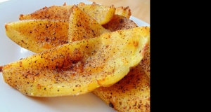 No-Fry Spicy Potato Skins