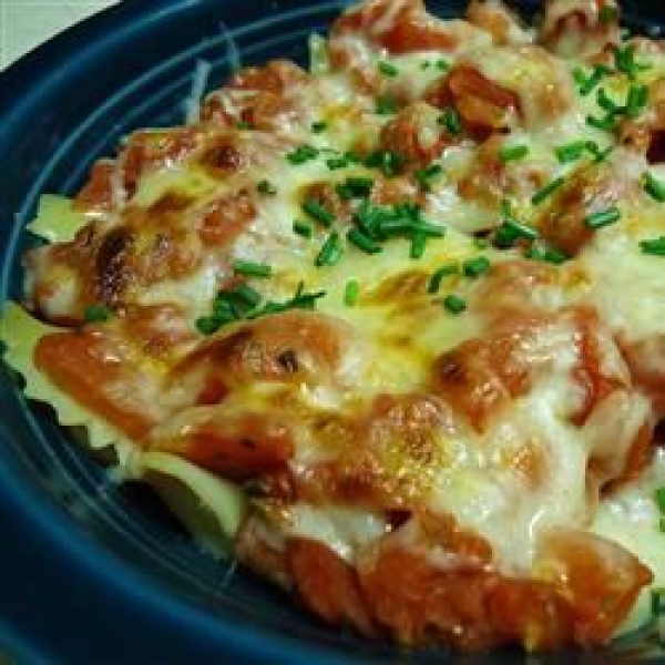 Tomato Brie Bow Tie Pasta