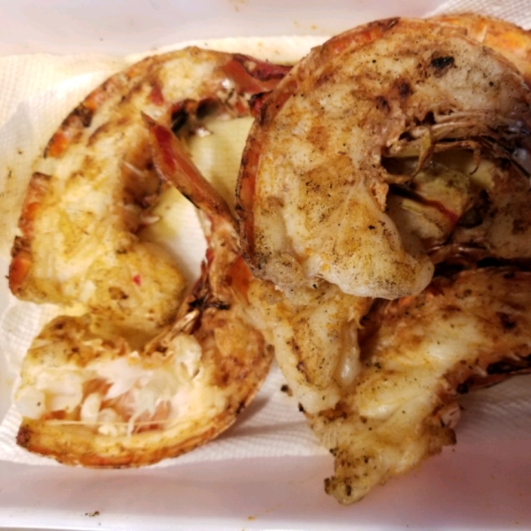 Grilled Rock Lobster Tails