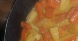 Glazed Carrots and Parsnips with Chives