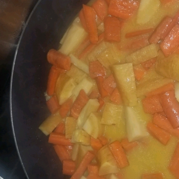 Glazed Carrots and Parsnips with Chives