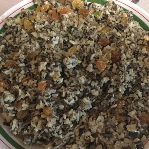 Boozy Rice with Nuts and Berries