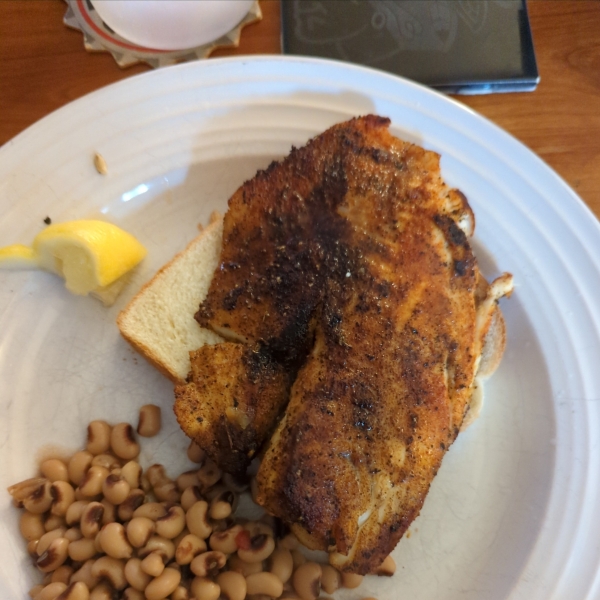 Blackened Tilapia