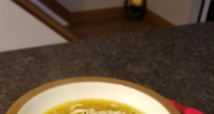 Scottish Cock-a-Leekie Soup