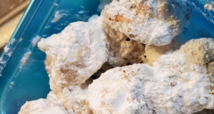 Cherry Snowball Cookies