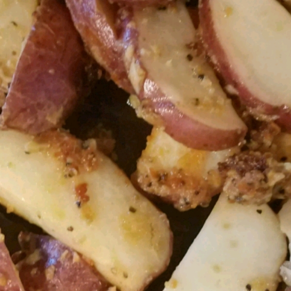 Roasted Garlic-Parmesan Fingerling Potatoes