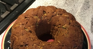 Dark and Moist Zucchini Cake