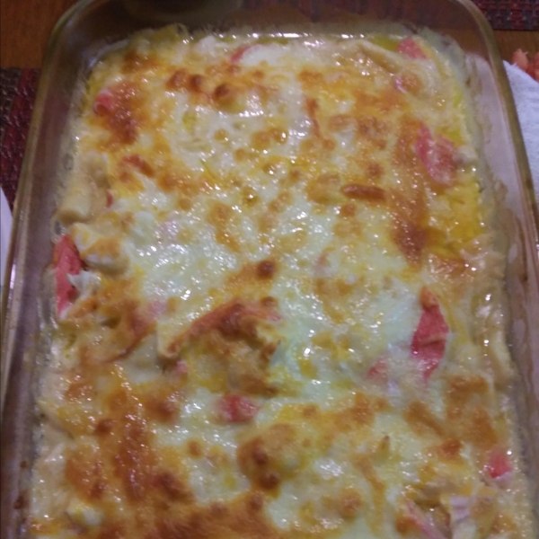 Seafood Au Gratin