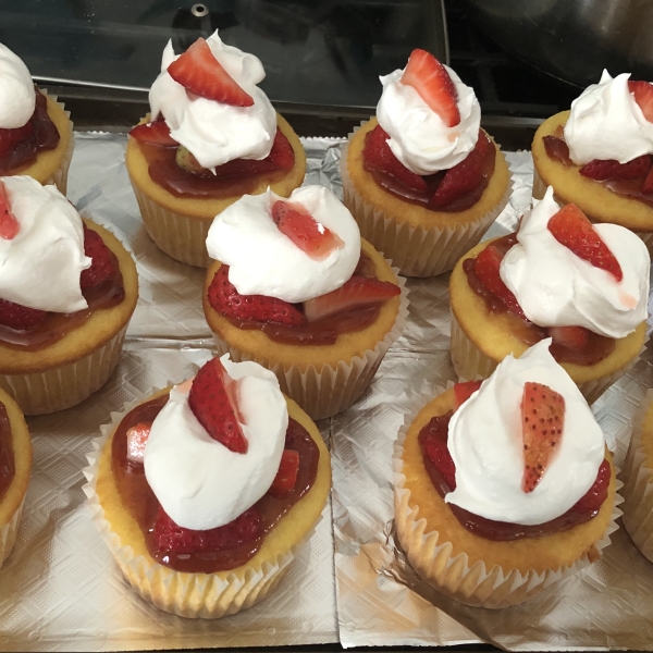 Strawberry Shortcake Cupcakes