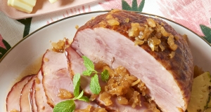 Sweet Slow Cooker Ham