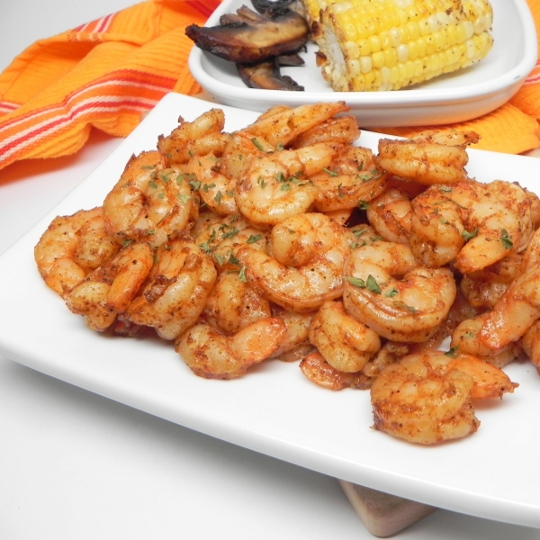 Air Fryer Blackened Shrimp