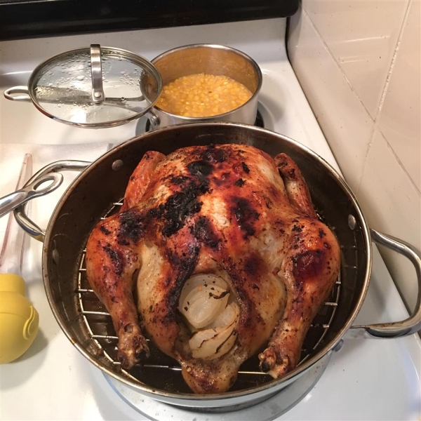 Simple Slow Roast Chicken