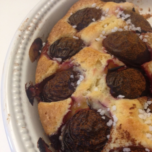 Quick and Simple Plum Cake