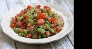 Avocado Tomato Salad with Quinoa