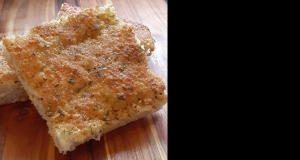 Deliciously Easy Garlic Herb Focaccia