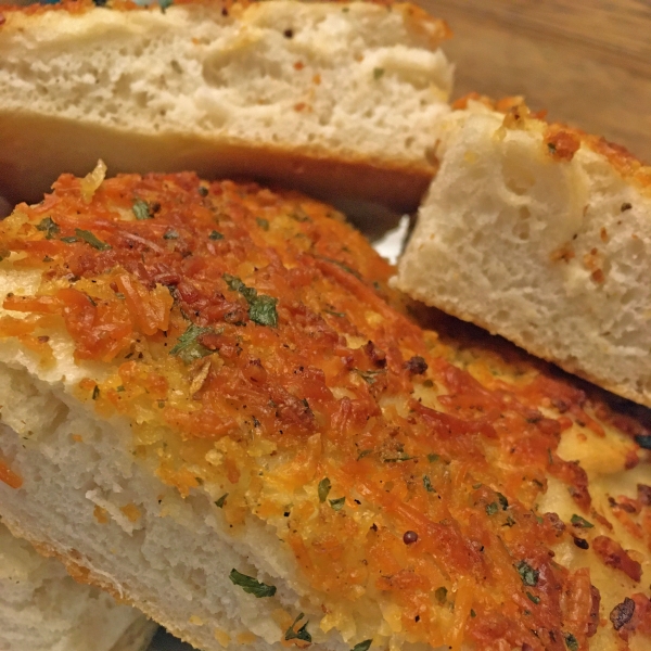 Deliciously Easy Garlic Herb Focaccia