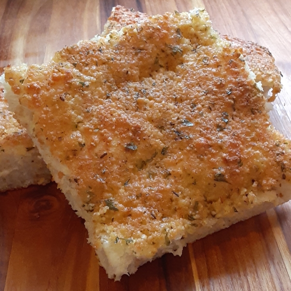 Deliciously Easy Garlic Herb Focaccia