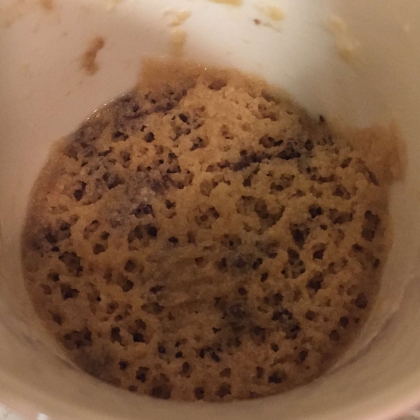 Deep Dish Cookie in a Mug