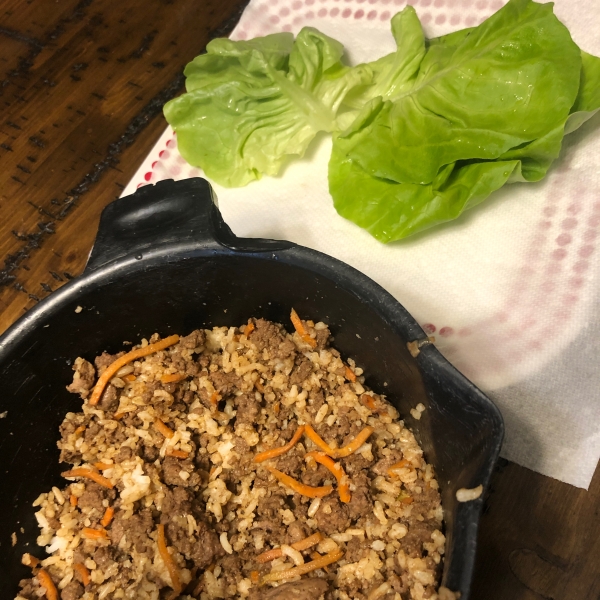 Quick Asian Lettuce Wraps