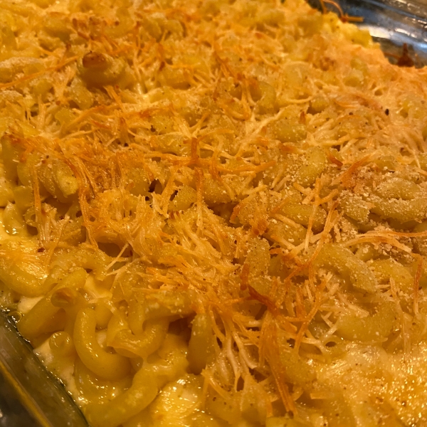 Smoky Four Cheese Macaroni Bake