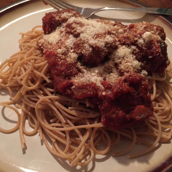 Megan's Amazing Spaghetti and Meatballs