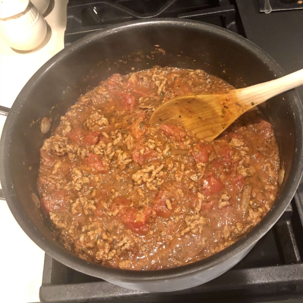 Tami's Red Sauce: Bolognese Tomato Sauce with Ground Beef