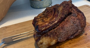 Smoked Standing Rib Roast