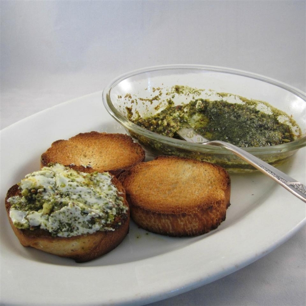 Pesto Cream Cheese Dip
