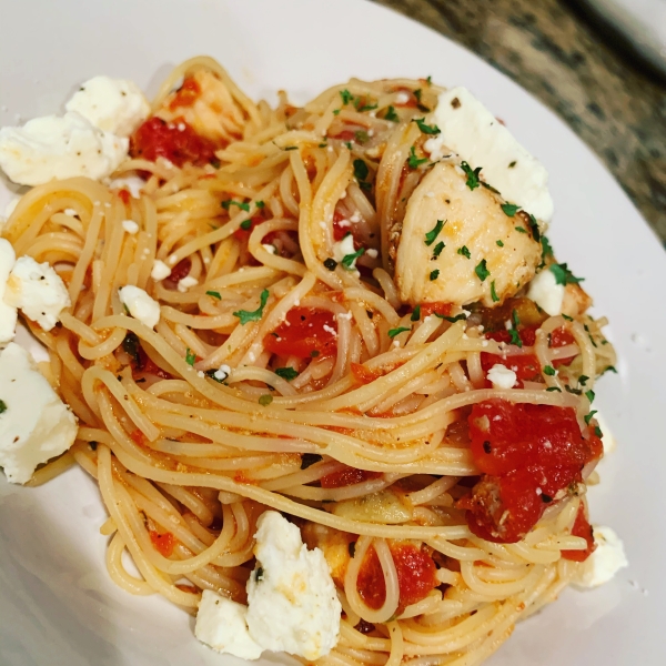 California Chicken Spaghetti