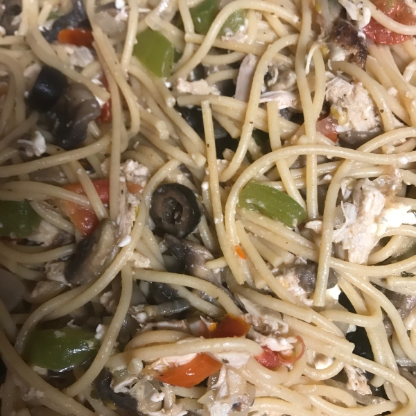 California Chicken Spaghetti