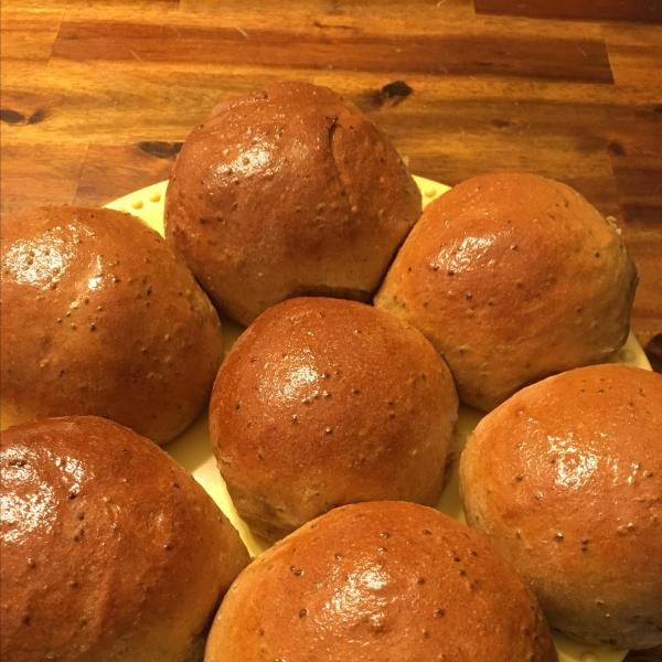 Healthy Whole Wheat Bread Machine Buns