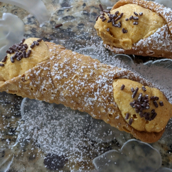 Pumpkin Cannoli