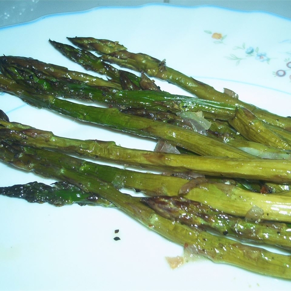 Roasted Asparagus with Shallots