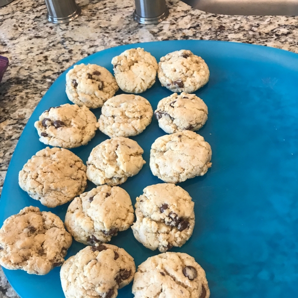 Crisp Rice Chocolate Chip Cookies