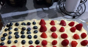 4th of July Flag Cake