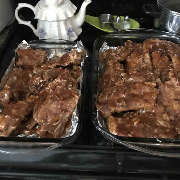 Boiled & Baked Ribs