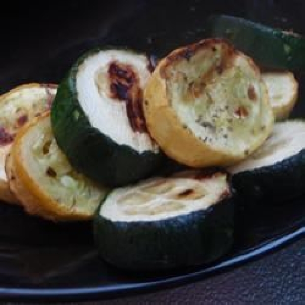 Grilled Zucchini and Squash