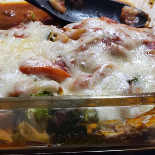 Zoodle Vegetable Bake