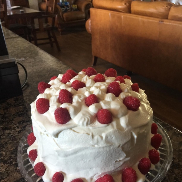 Lemon Raspberry White Chocolate Mousse Cake