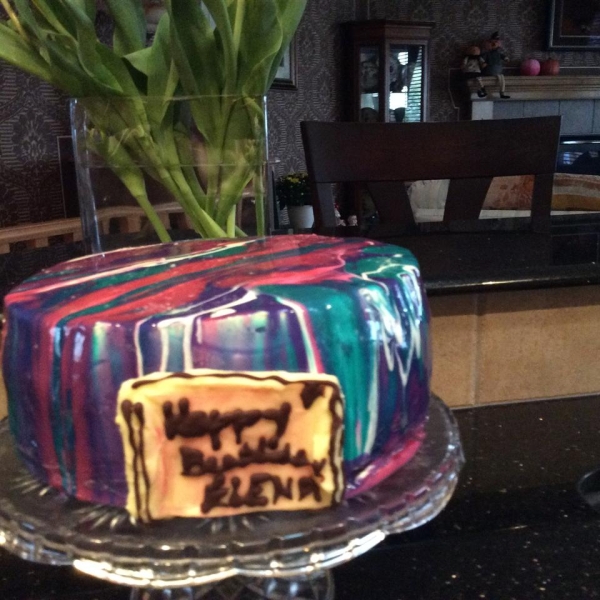 Lemon Raspberry White Chocolate Mousse Cake