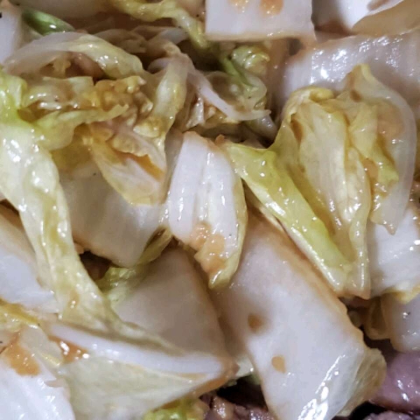 Super Easy Stir-Fried Cabbage