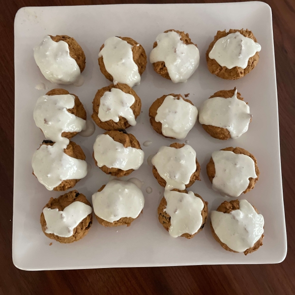 Gluten-Free Pumpkin Bread and Cream Cheese Icing
